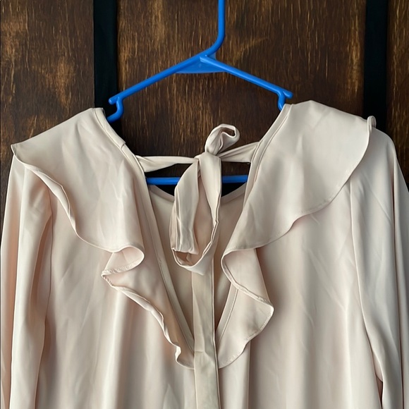 Entro Cream Ruffle Dress - Picture 5 of 8